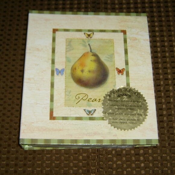 New Seasons Recipe Holder Binder Hardcover Book - Picture 1 of 4